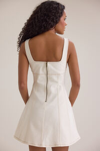 Kalie Denim Mini Dress Detail 4 - Altar'd State