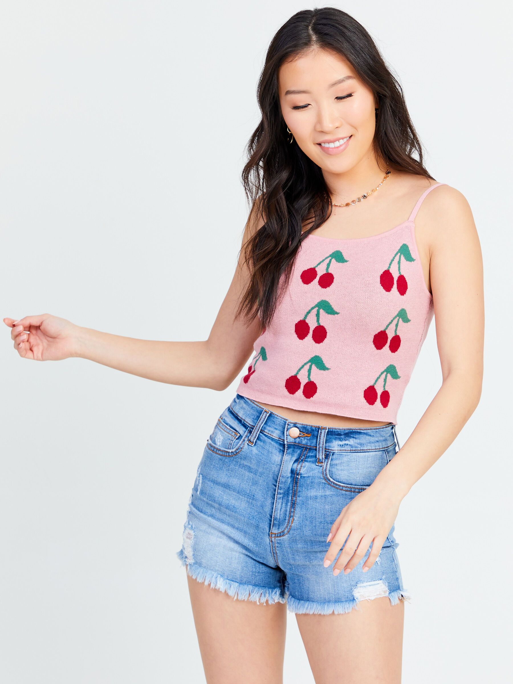 Samantha Denim Shorts | Altar'd State