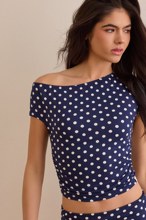 Fast Lane Polka Dot Top - Altar'd State - 