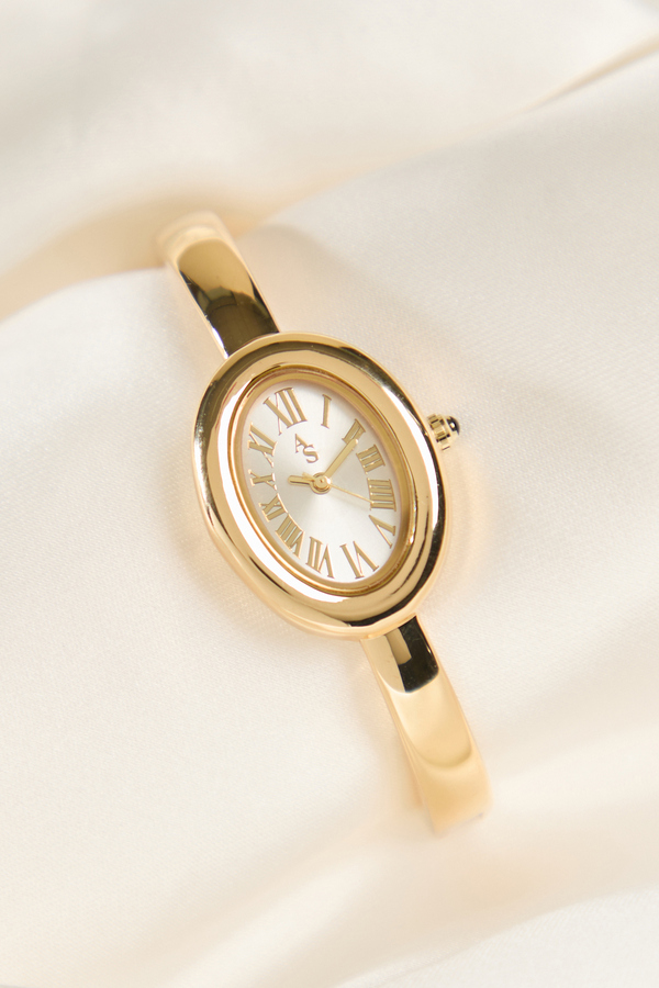 Kara Oval Bangle Watch - Altar'd State