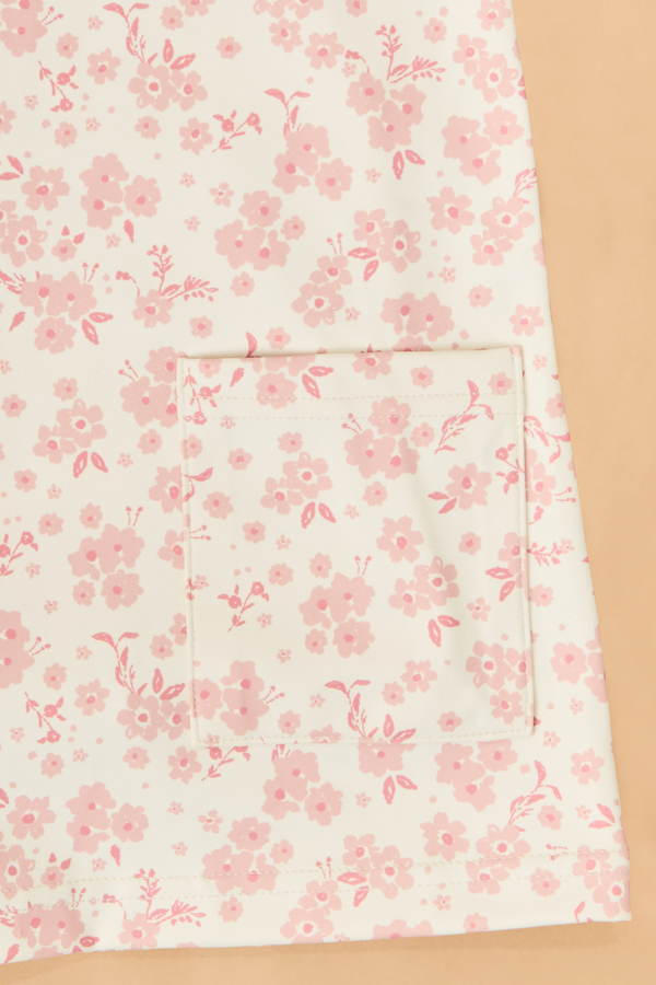 Kara Floral Toddler Athletic Dress Detail 3 - Altar'd State