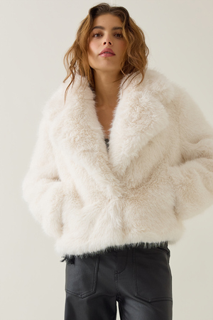 Chrissy Faux Fur Jacket - Altar'd State - 