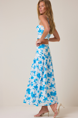 Kika Floral Maxi Skirt - Altar'd State - 