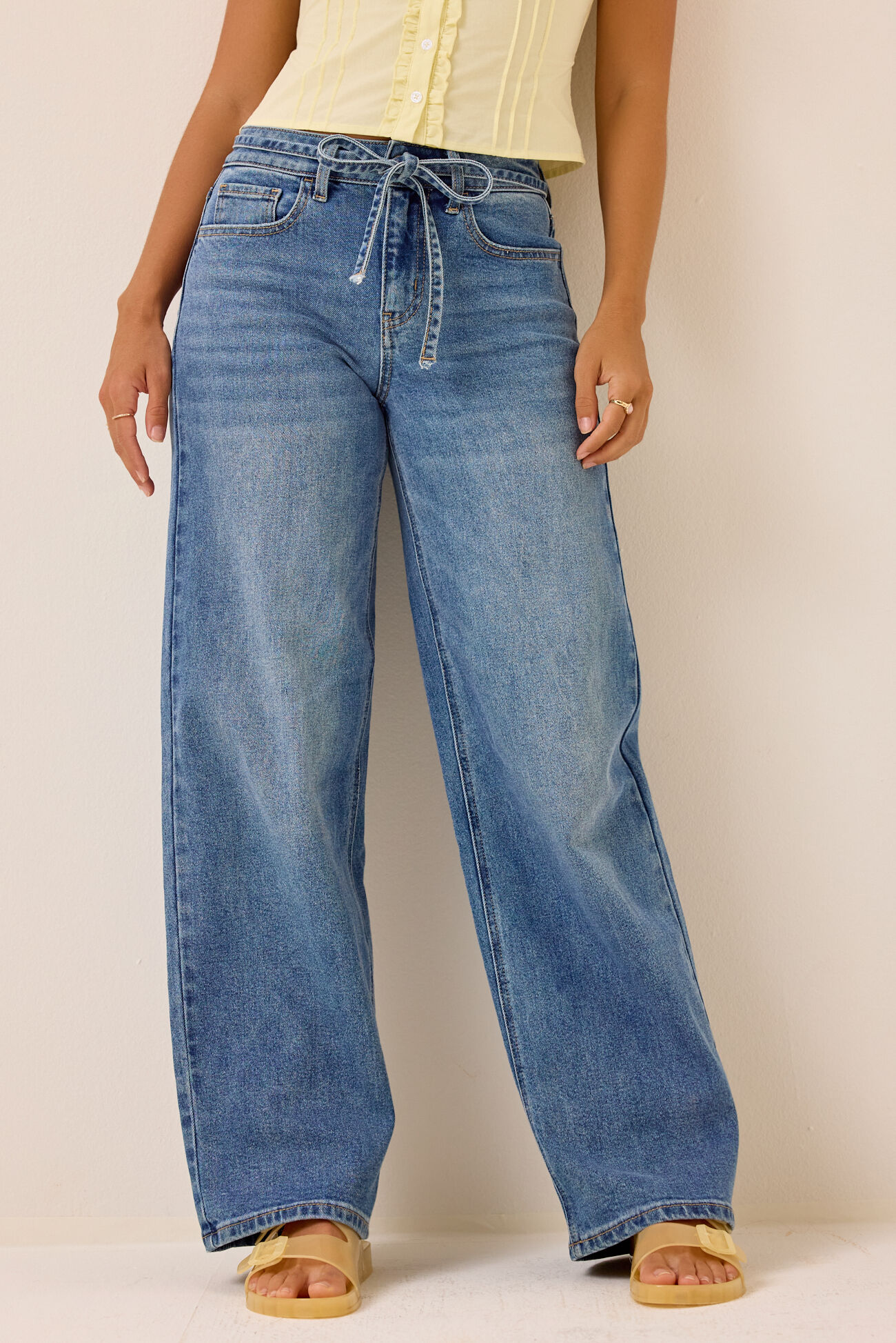 Rayleigh Tie Waist Jeans