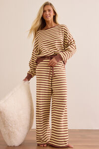 Flow Stripe Boat Neck Pullover Detail 2 - Altar'd State