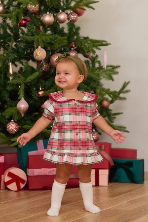 Plaid Wishes Lounge Dress - Altar'd State - 