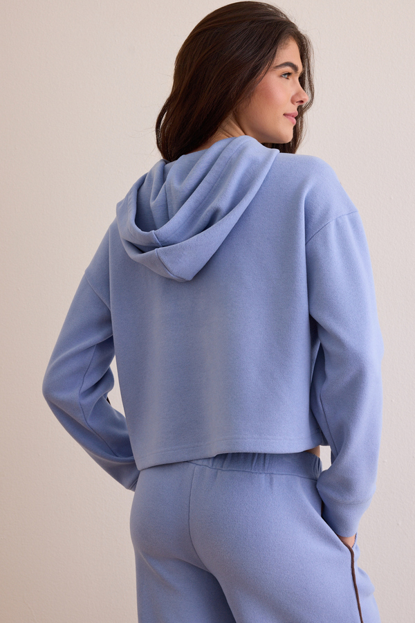Varsity Bound Cropped Sweatshirt Detail 5 - Altar'd State