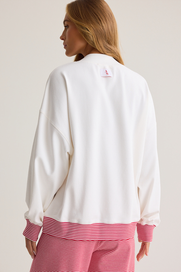 Bella Merry Lounge Top Detail 4 - Altar'd State