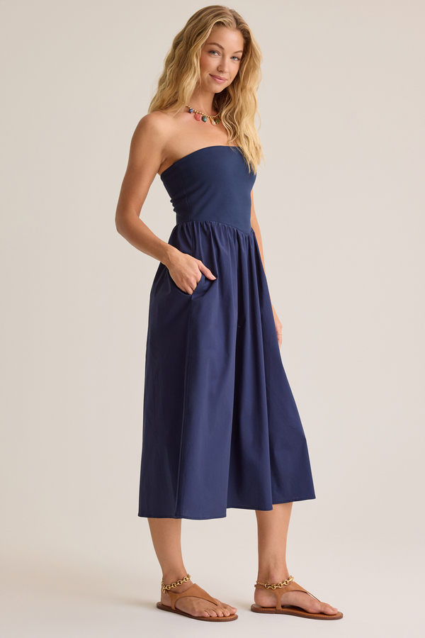 Charli Strapless Midi Dress Detail 3 - Altar'd State