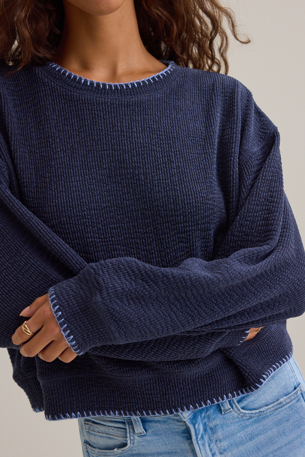Reanna Ribbed Knit Top Detail 5 - Altar'd State