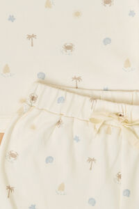 Shoreline Beach Icons Top and Short Set Detail 3 - Altar'd State