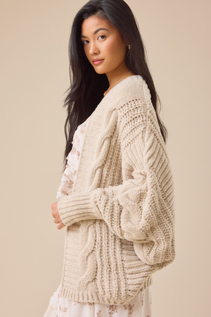 Luna Open Front Cardigan - Altar'd State - 