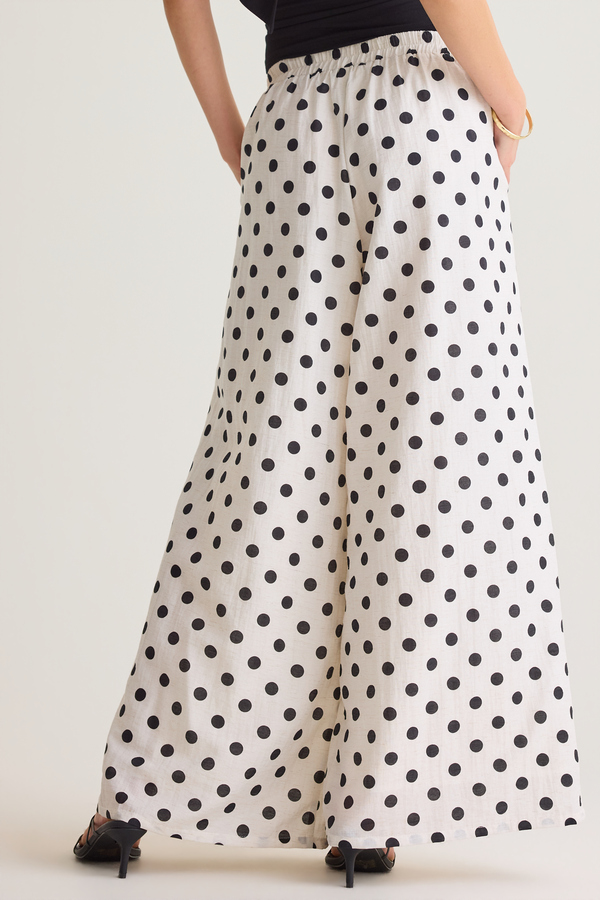 Veda Polka Dot Trouser Pants Detail 5 - Altar'd State