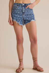 Emmy Star Denim Short Detail 3 - Altar'd State
