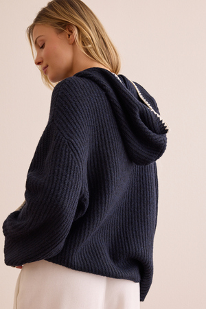 Weekend Wander Knit Hoodie - Altar'd State - 