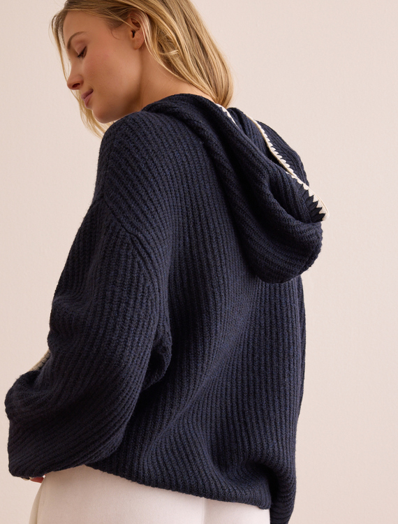 Weekend Wander Knit Hoodie Detail 5 - Altar'd State