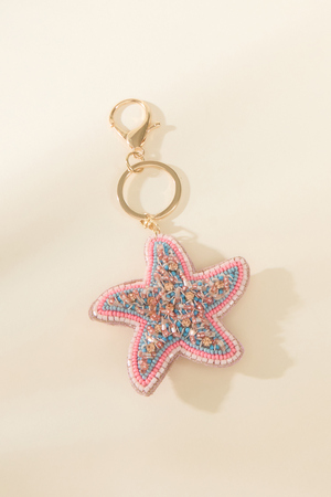 Beaded Starfish Bag Charm - Altar'd State - 