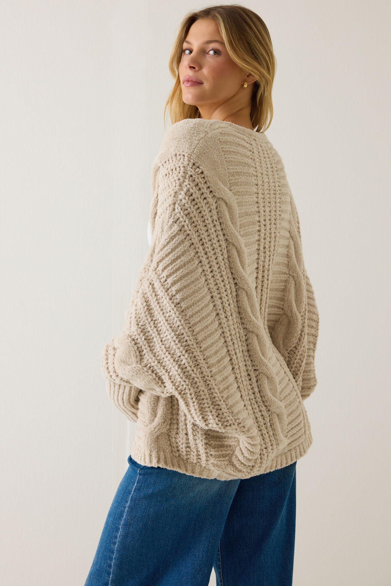 Luna Open Front Cardigan