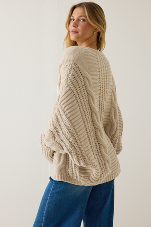 Luna Open Front Cardigan - Altar'd State - 
