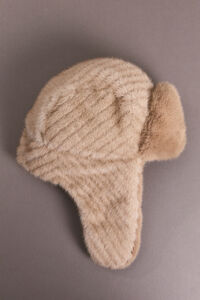 Honey Cream Trapper Cap Detail 4 - Altar'd State