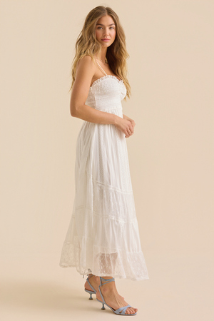 Tami Lace Tiered Maxi Dress - Altar'd State - 
