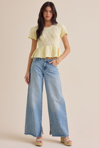 Lexie Pointelle Top Detail 3 - Altar'd State
