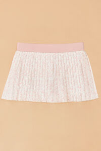 Ivy Floral Pleated Skort Detail 2 - Altar'd State