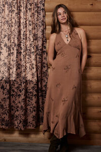 Elinor Maxi Dress Detail 3 - Altar'd State