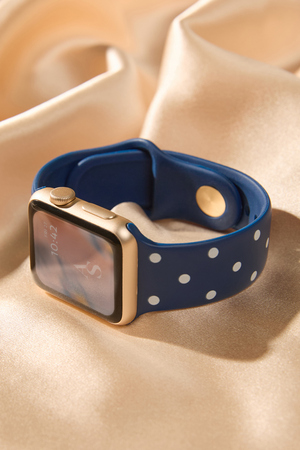 Navy Polka Dot Watch Band - Altar'd State - 