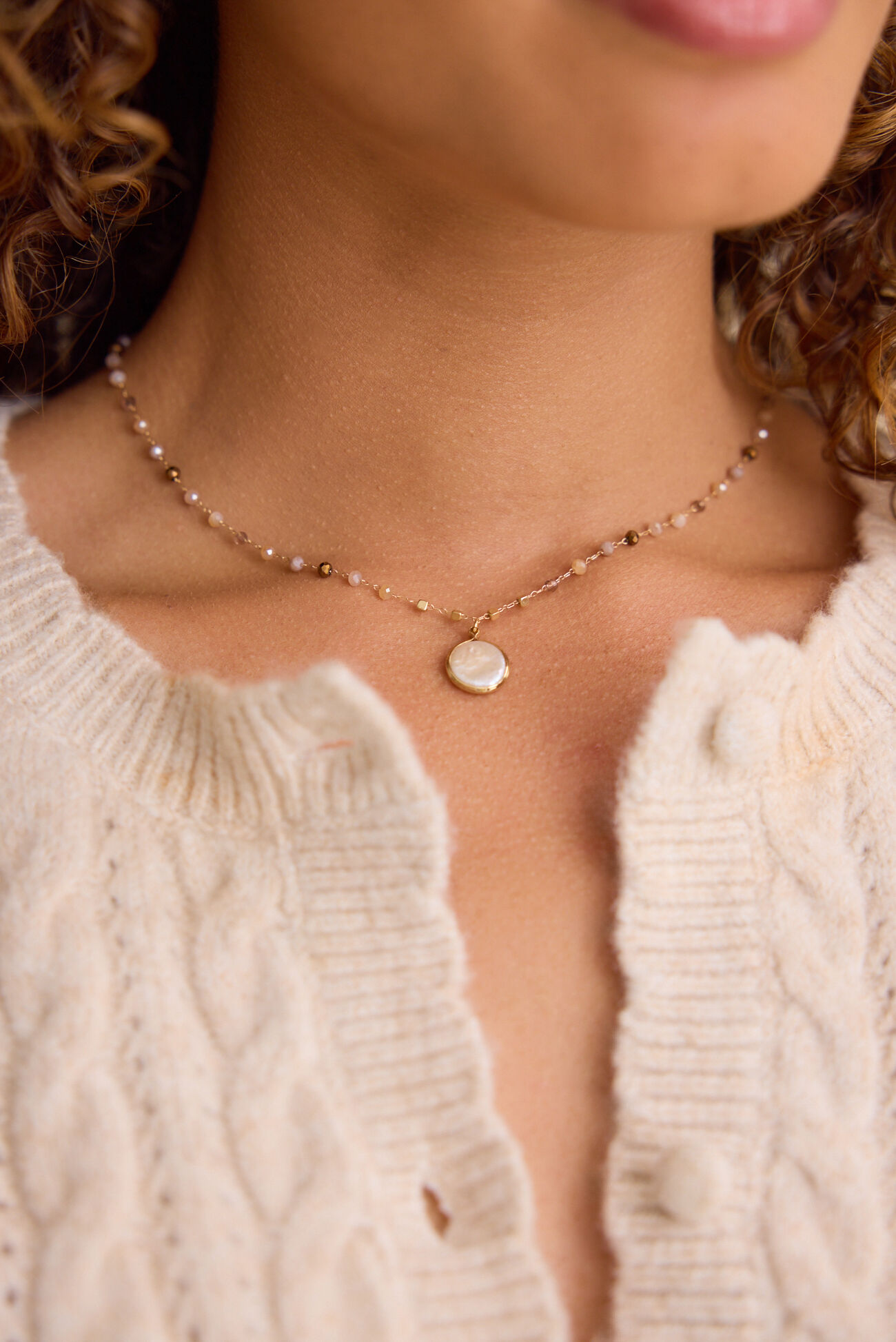 Adalyn Pearl Necklace