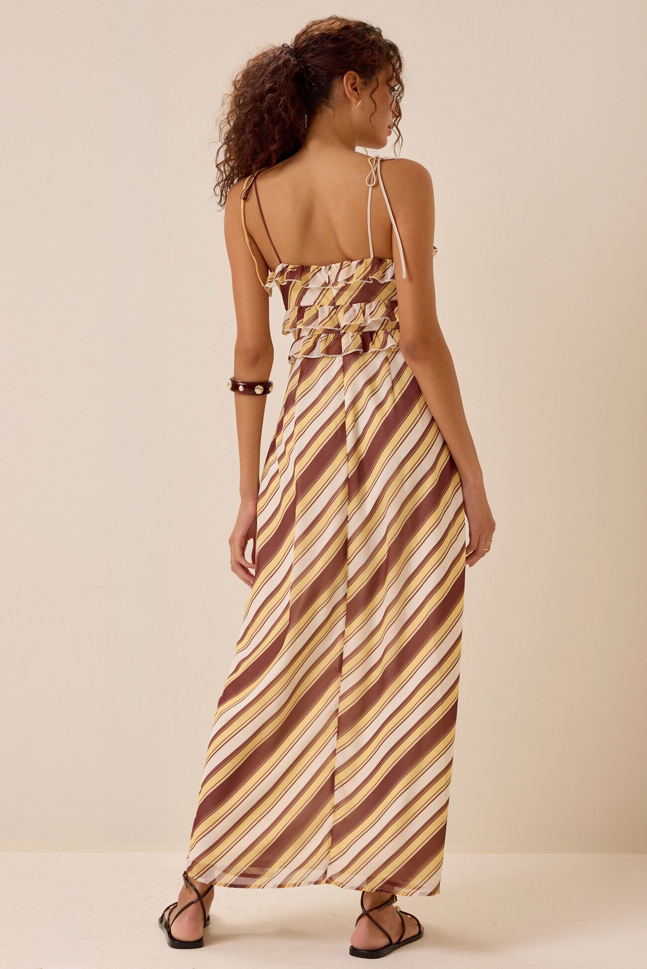 Tessa Ruffled Maxi Dress
