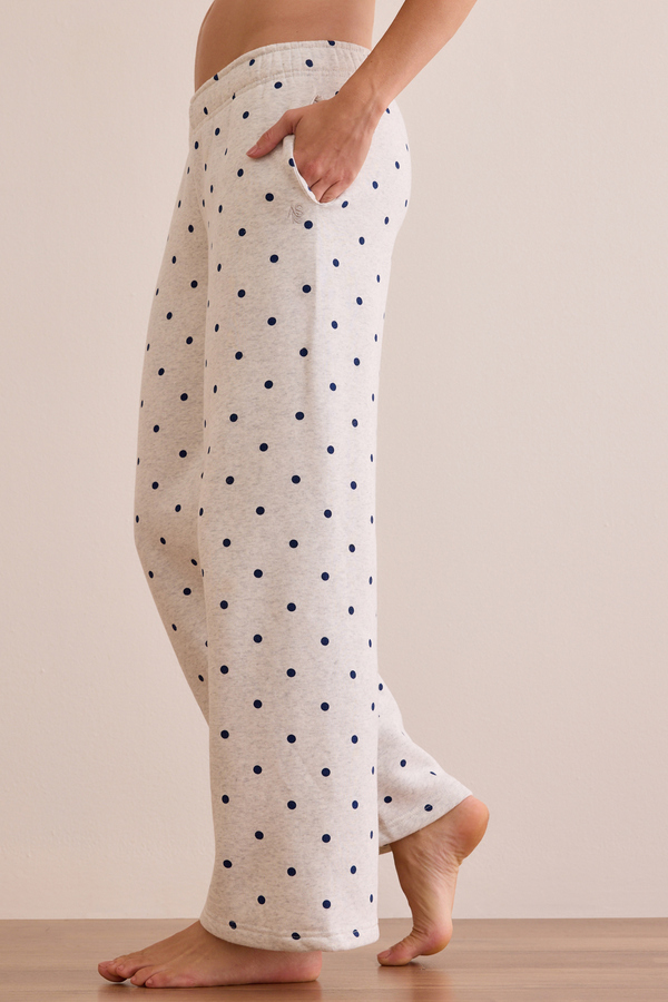 Classic Dot Cozy Pant Detail 5 - Altar'd State