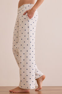 Classic Dot Cozy Pant Detail 5 - Altar'd State