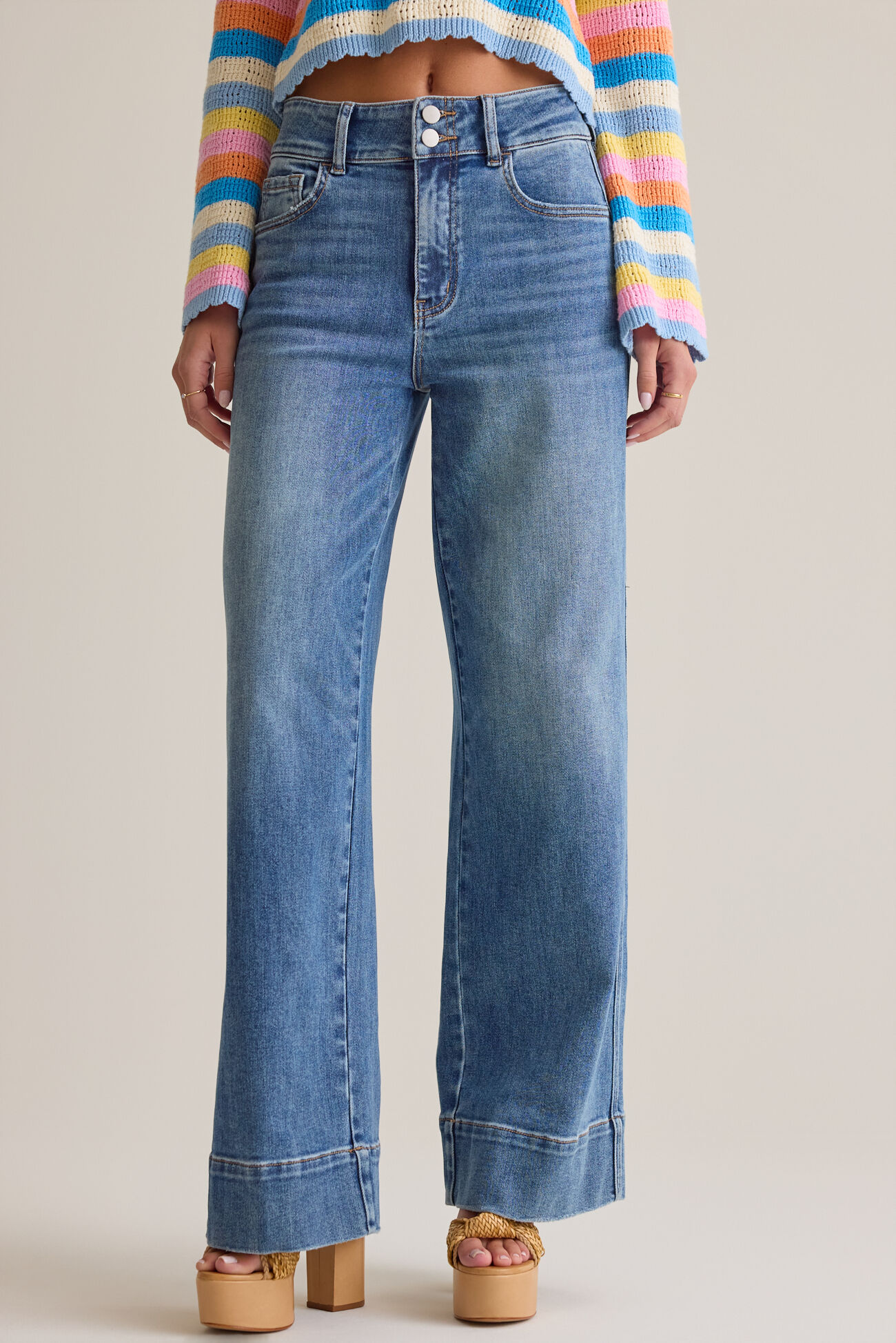 Lyla Wide Leg Jean