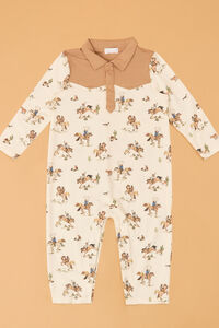 Horse Wrangler Long Sleeve Romper - Altar'd State