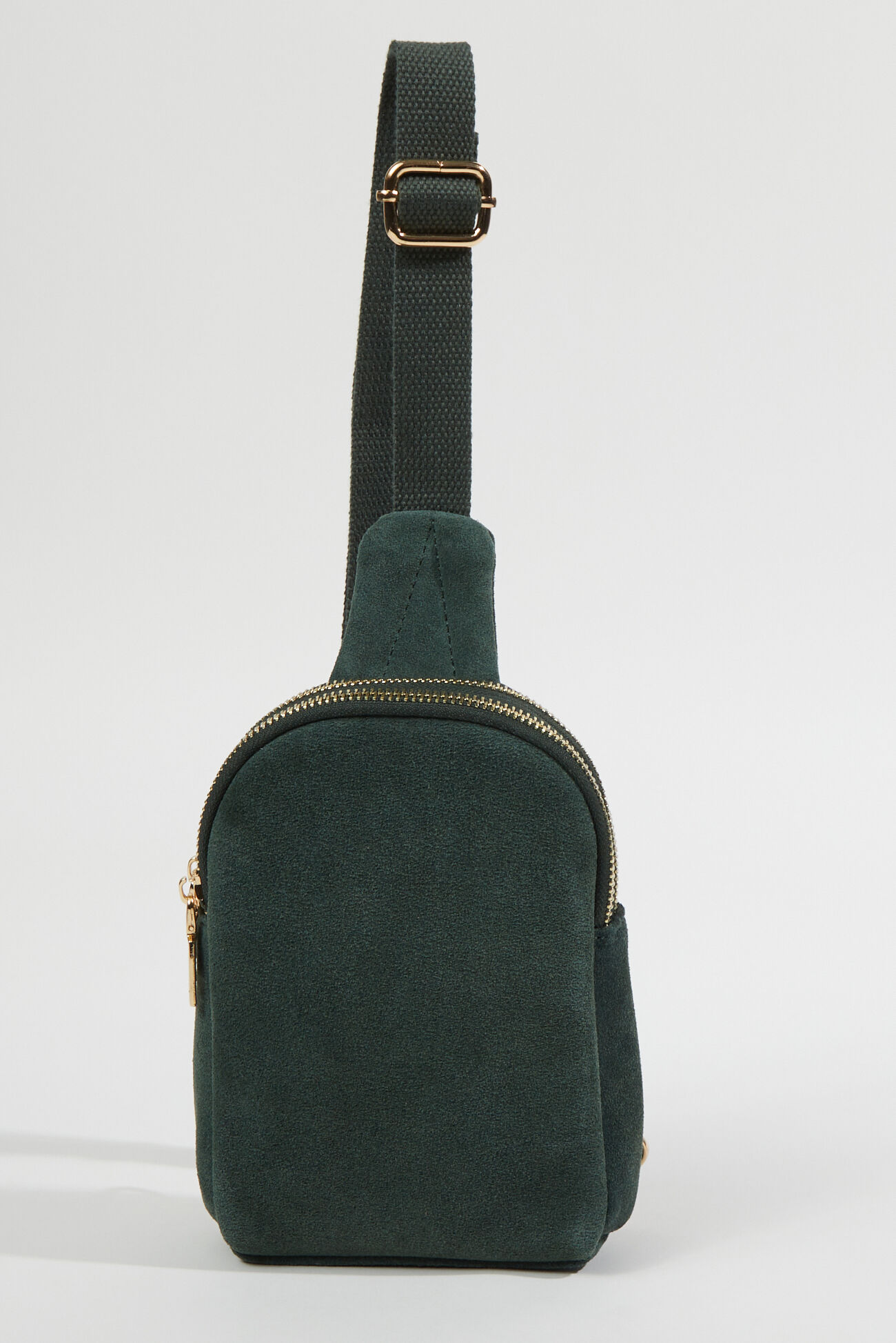 Mini Suede Crossbody Sling Bag