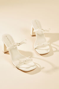 Wendy Double Bow Kitten Heels - Altar'd State