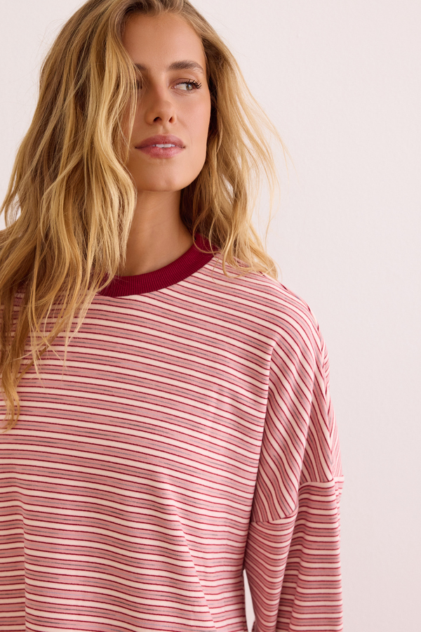 Stripe Society Top Detail 2 - Altar'd State