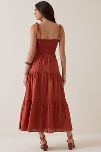 Lizzy Tiered Maxi Dress Detail 5 - Altar'd State