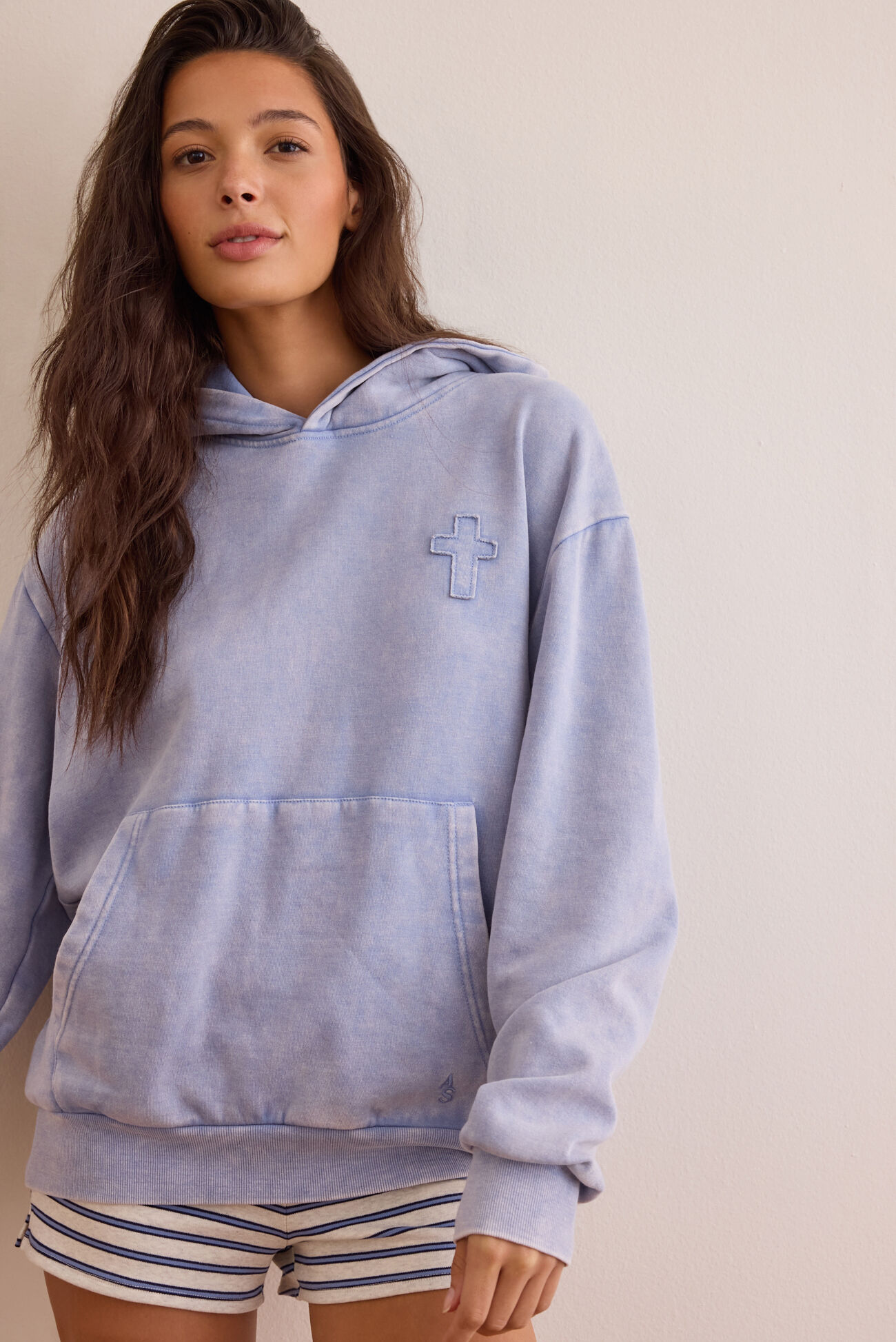 Faith Over Fear Appliqué Hoodie