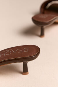 Rosanna Chocolate Heel Detail 3 - Altar'd State