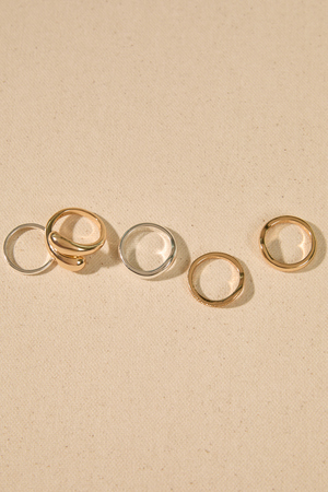 Bubble Wrap Ring Set - Altar'd State - 