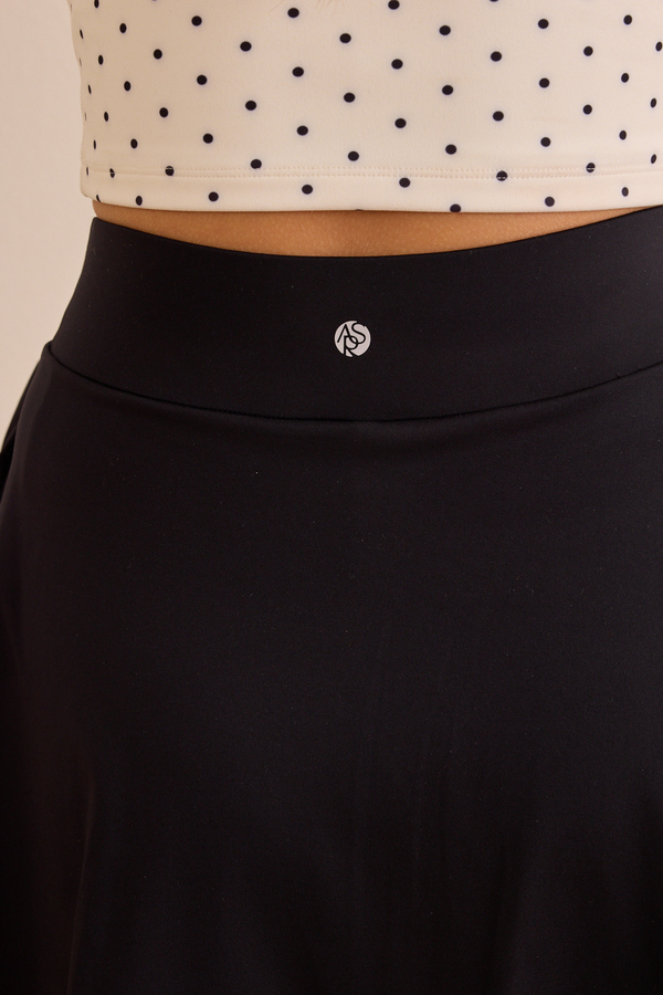 Halftime Wrap Tie Skort Detail 7 - Altar'd State