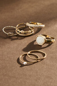 Glitz Dainty Ring 6 Pack Detail 2 - Altar'd State