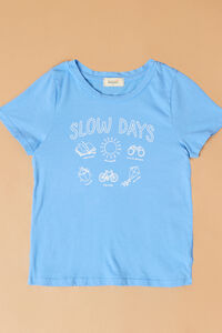 Slow Days Tee Detail 2 - Altar'd State