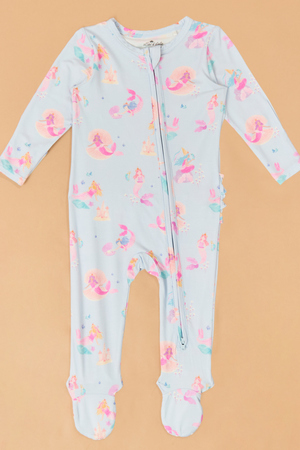 Mermaid Princess Footie - Altar'd State - 