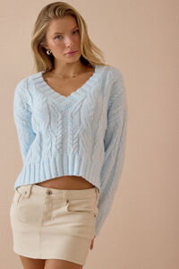 Kaia Cropped Sweater - Altar'd State