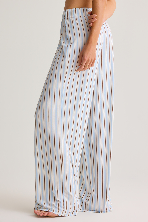 Rosalie Striped Pajama Pant Detail 4 - Altar'd State