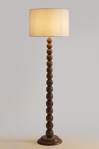 Ellie Wood Floor Lamp Detail 4 - Altar'd State
