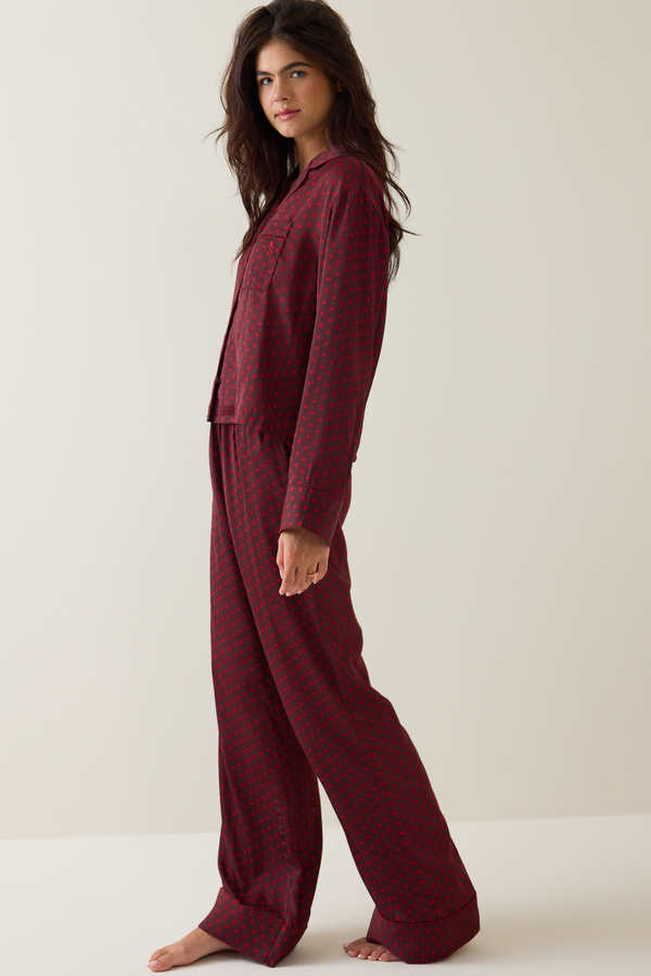 Noelle Polka Dot Lounge Pants Detail 3 - Altar'd State
